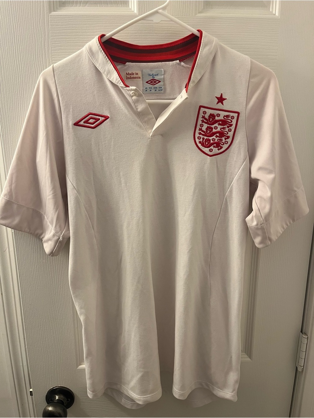Umbro England 2012 Home Jersey Mens Small 36